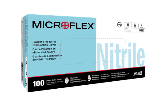 MICROFLEX N85 Blue Nitrile (Ansell)