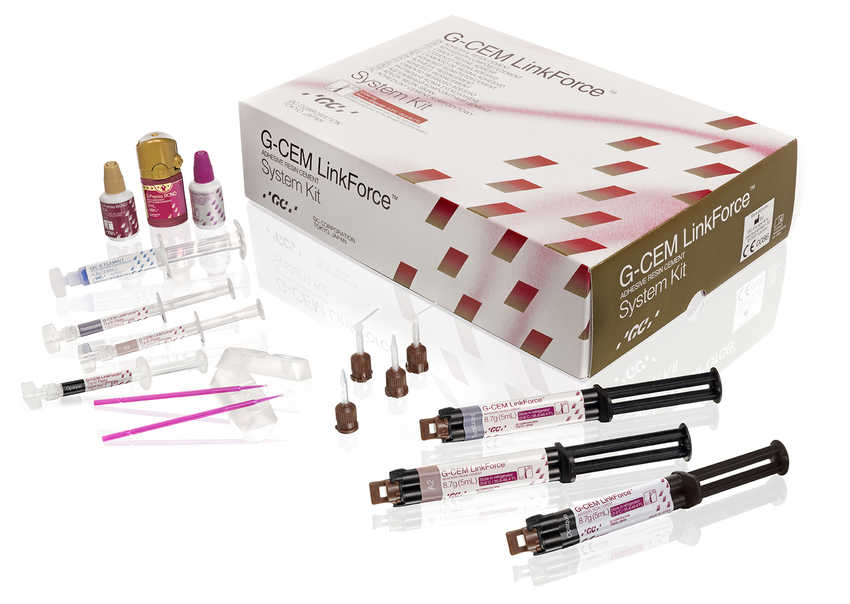 GCEM LinkForce Dual Cure Adhesive Resin Cement (GC America)