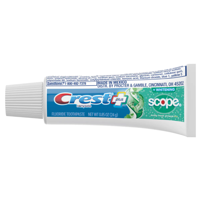 Toothpaste Crest Extra White Plus Scope Outlast .85oz 72/Pkg Toothpaste Crest Extra White Plus Scope Outlast .85oz 72/Pkg