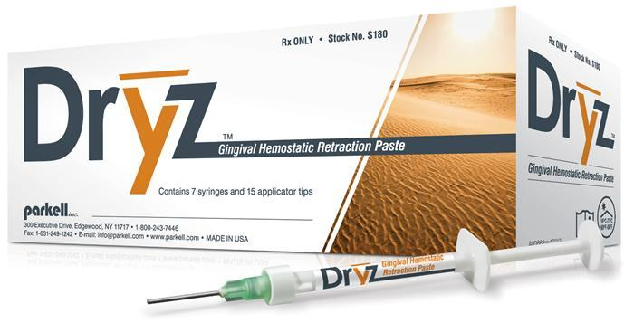 Dryz Hemostatic Retraction Paste Green (Parkell)