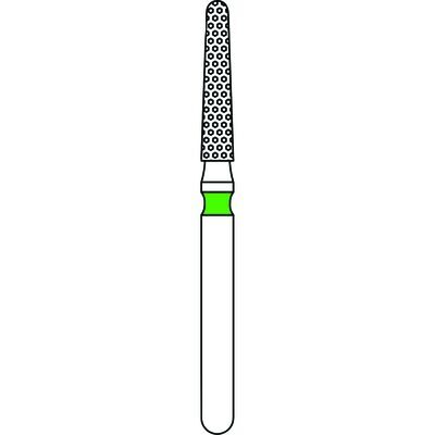 Priva Diamond Burs, Coarse, Green, Round End Taper, 5/Pkg (Premier) Priva Diamond Burs, Coarse, Green, Round End Taper, 5/Pkg (Premier)