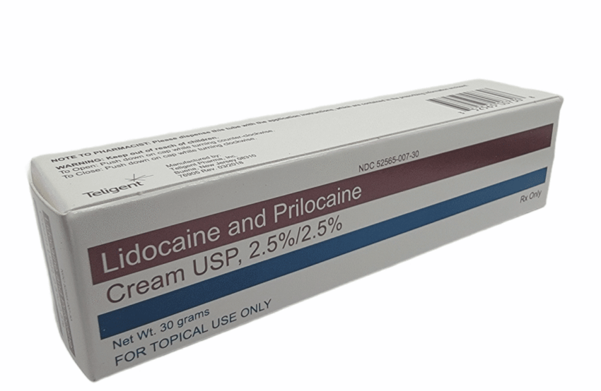 Lidocaine And Prilocaine 2.5 Cream 30 Grams