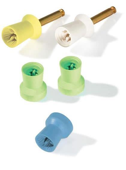 thumbnail interactive-video image 1 of Dental Prophy Polishing Rubber Cups – Webbed, Screw-in & Snap-on Styles (Latch Type) 1 of 6