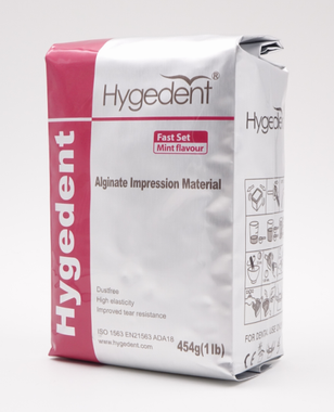 Hygedent Mint Alginate Impression Material – Dust-Free, Regular Set, 1lb (6-Pack) – Exp 2024