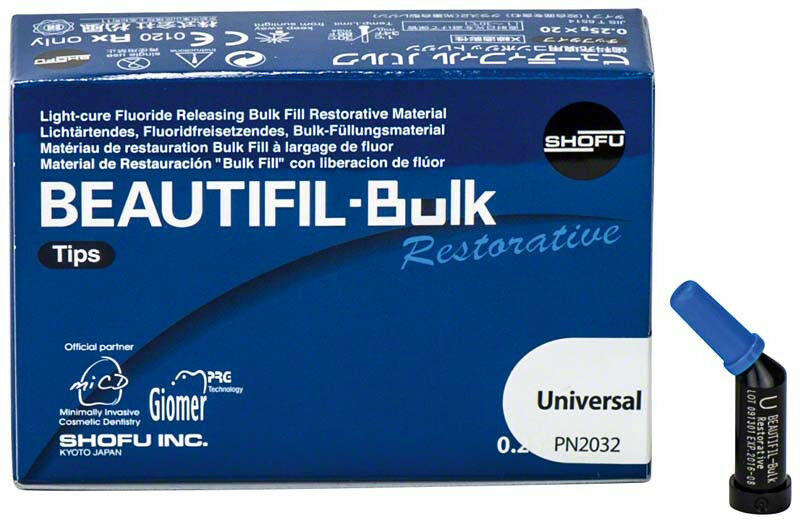 Beautifil Bulk Rest Tips (20) (Shofu)