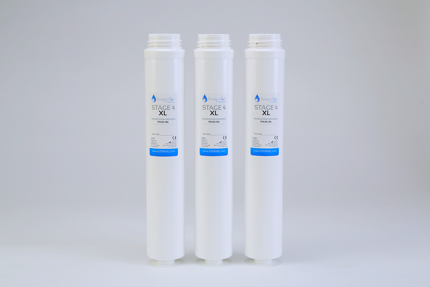 Sterisil AC+ Cartridge Replacement Kit Stage 4XL Extended Life Deionization Cartridges - 3/Pk #AC+DIXL Sterisil AC+ Cartridge Replacement Kit Stage 4XL Extended Life Deionization Cartridges - 3/Pk #AC+DIXL