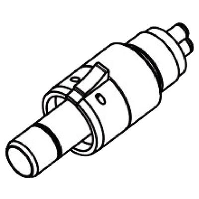 Statmatic Handpiece Maintenance Coupling Midwest “Shorty” lowspd (Scican)