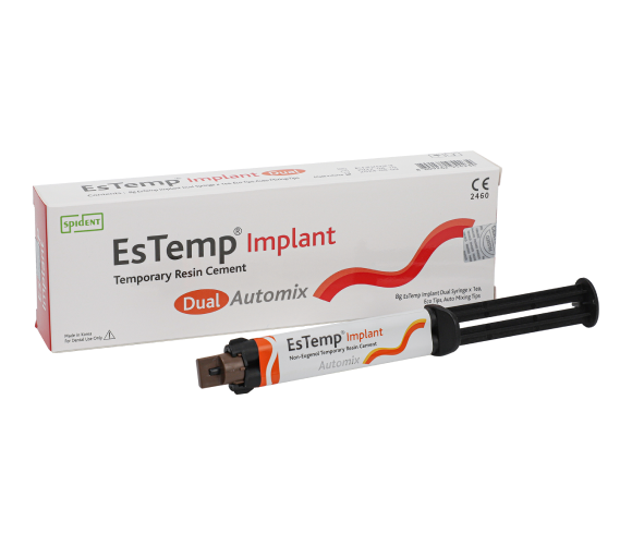 EsTemp Implant NE Temporary Resin Cement Dual Cure (8g Syringe)