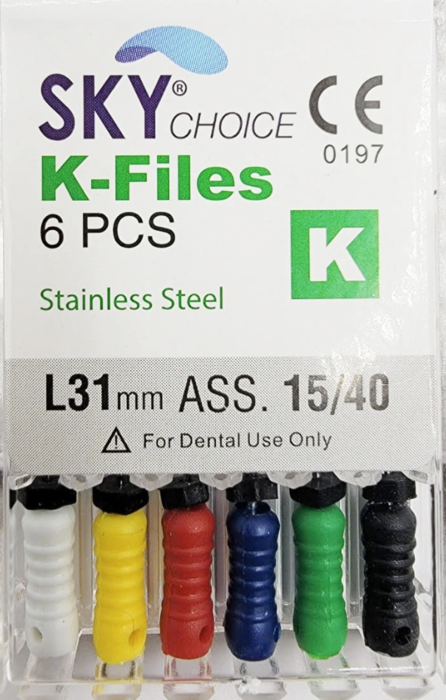 K-Files Stainless Steel 31mm (Sky Choice)