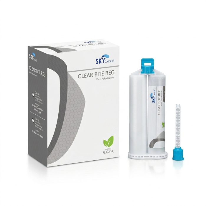 Clear Bite Registration Fast Set Mint (Sky Choice) Clear Bite Registration Fast Set Mint (Sky Choice)