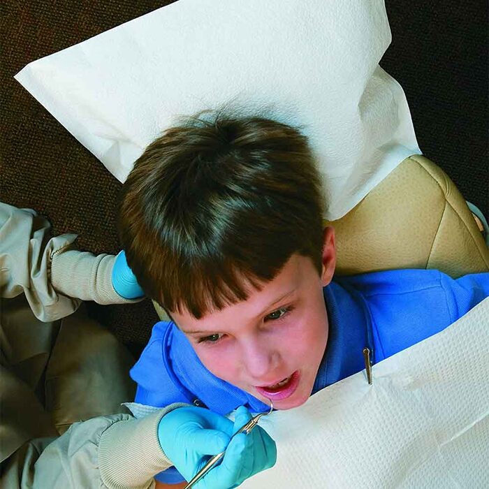 Headrest Cover, Tissue/ Poly, Regular, White, 500/cs (Tidi) Headrest Cover, Tissue/ Poly, Regular, White, 500/cs (Tidi)