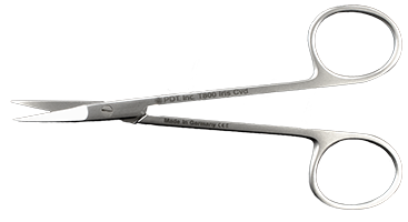 Scissors Iris Curved 4-1/2