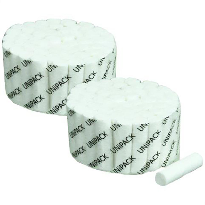 Cotton Rolls #2 M (3/8) Non-Sterile 2000/Box (Unipack) Cotton Rolls #2 M (3/8) Non-Sterile 2000/Box (Unipack)