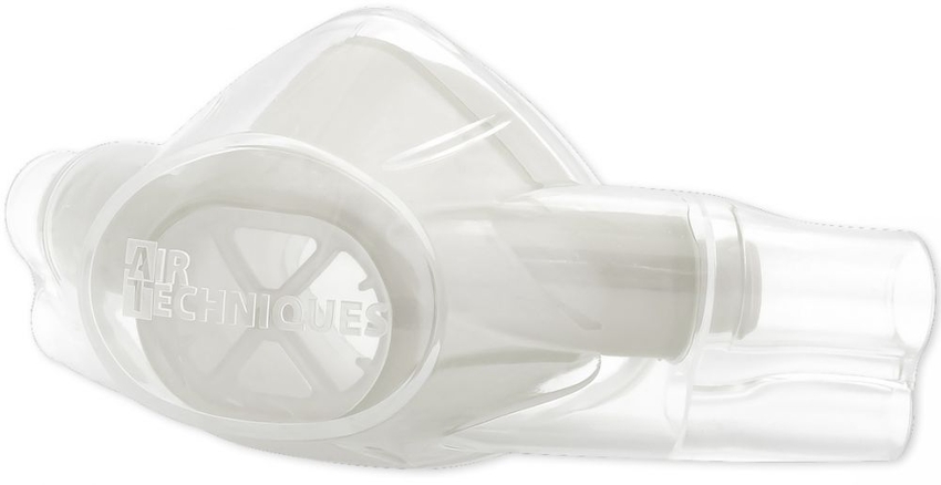 FlowStar Double Nasal Hood Single Use, ADULT, individually wrapped 12/pk (Air Techniques)