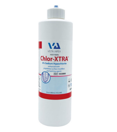 Chlor-XTRA 6% Sodium Hypochlorite Root Canal Prep Solution