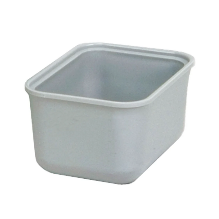 Single Tub Cup with Cover Gray Cup / Clear Cover (Zirc) Single Tub Cup with Cover Gray Cup / Clear Cover (Zirc)