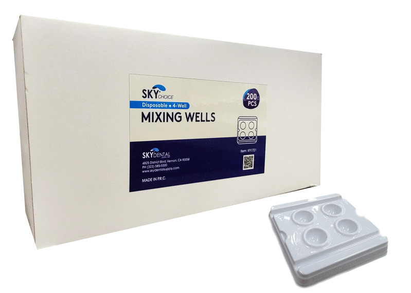 Mixing Well Disposable (4Wells) White 200/Bx (SkyChoice)