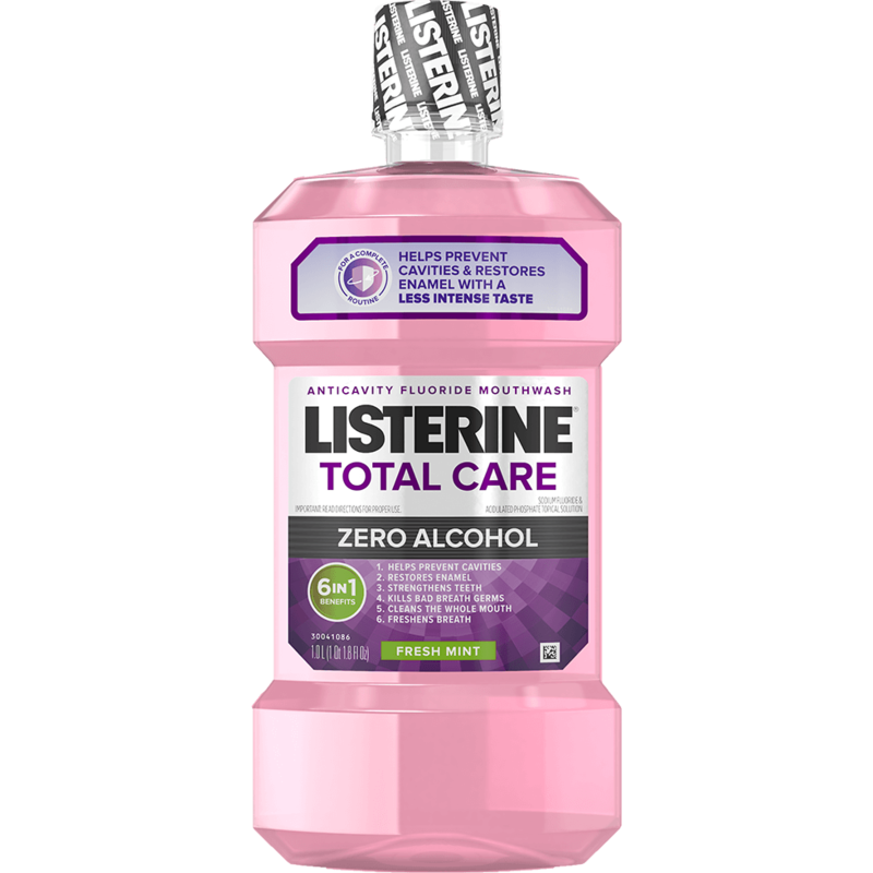 Interesseren verhouding Antecedent Listerine Total Care Zero 1 Liter (6/Case)