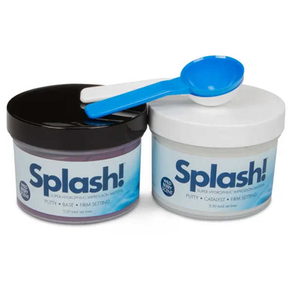 Denmat Splash! Half-Time Set Corpo Leggero - Materiale Per Impronte VPS, 8 Confezioni Da 48ml