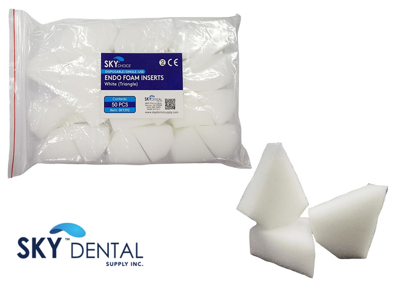 Endo Foam Sponge Triangle White (48)