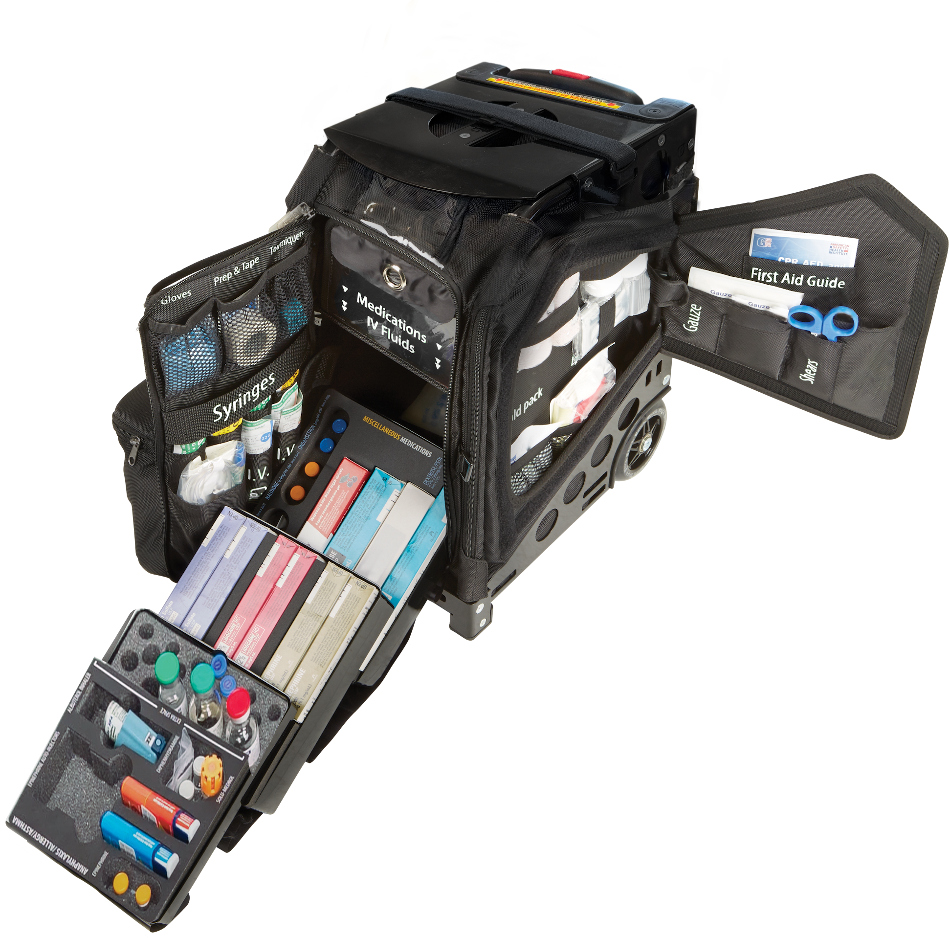 STAT KIT Z-1000 Mobile ACLS V2 Emergency Medical Kits